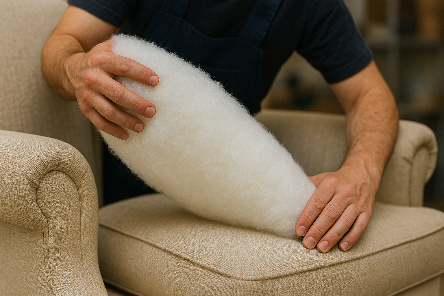 Замена наполнителя